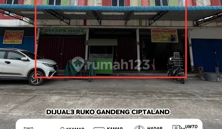 Dijual Cepat‼️ruko 3 Gandeng / Th Ciptaland Anyelir - Tiban Dijual Cepat‼️ruko 3 Gandeng / Th Ciptaland Anyelir - Tiban