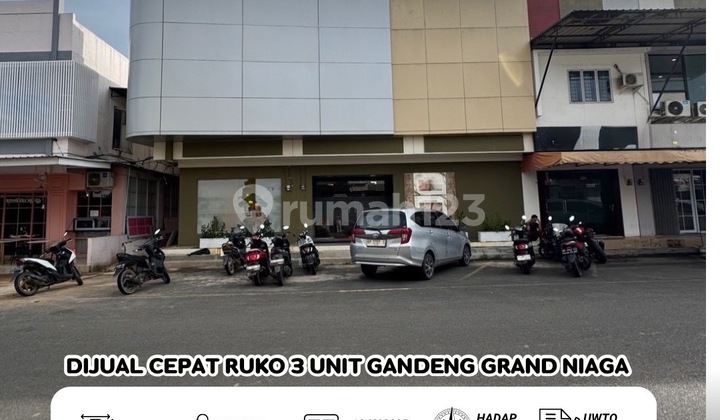 Dijual Ruko Gandeng Cantik Grand Niaga Mas Batam Center
