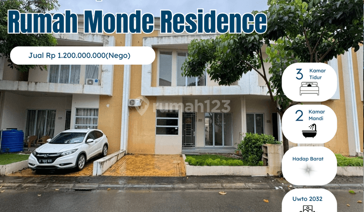 Dijual Cepat‼️rumah Monde Residence - Pasir Putih 1