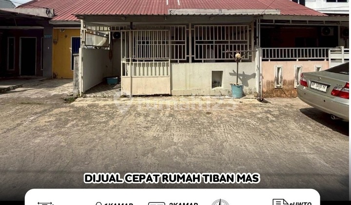 Dijual Cepat Rumah Tiban Mas Siap Huni