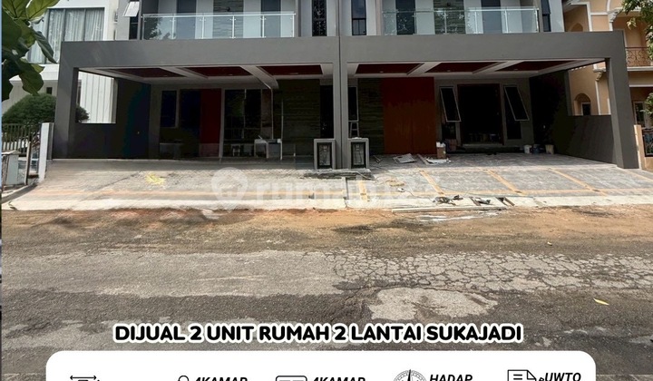 For Sale Fast 2 units ‼️ 2-Story House in Sukajadi Batam Center