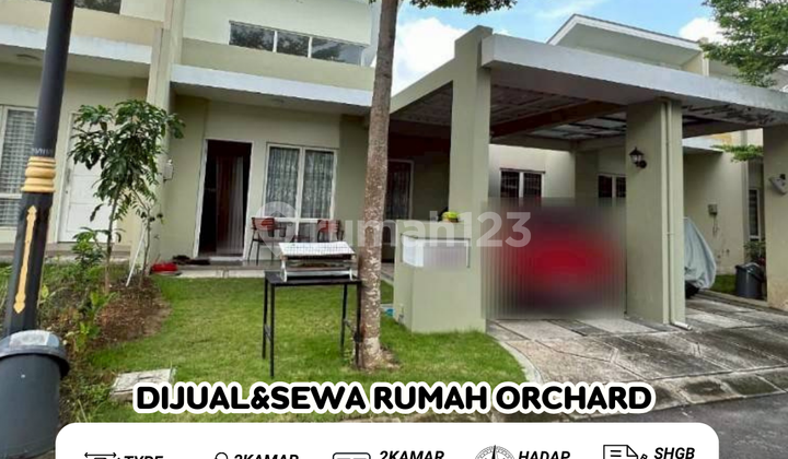 Dijual/disewa Rumah Orchard Park Cluster Vitis