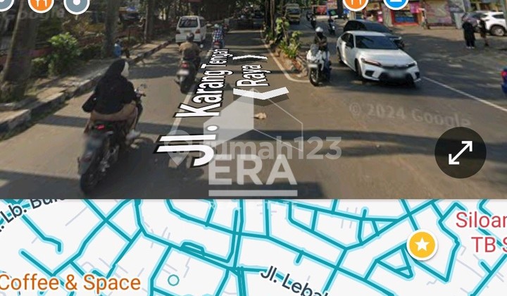 Ruko gandeng Strategis Jak Sel parkiran luas depan jl Raya Ramai