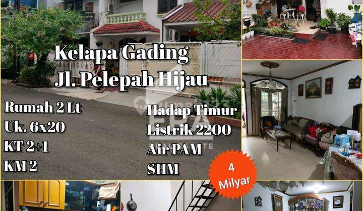 Jual Cepat Rumah  2 Lt Strategis Dan Bebas Banjir  2