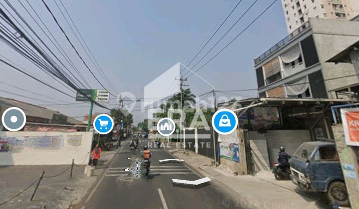 Ruko Komersial StandAlone Parkiran luas depan Jalan Raya Bintaro