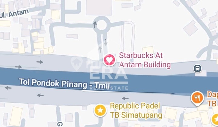 RUKO GANDENG STRATEGIS JL RAYA TB SIMATUPANG SEWA 275JT 2LT