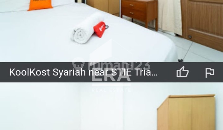 Rumah Kost Strategis Bisnis Area 26 Kamar Aktif Bebas Banjir