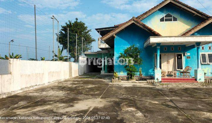 RUMAH MURAH STRATEGIS HITUNG TANAH KALIANDA LAMPUNG 1