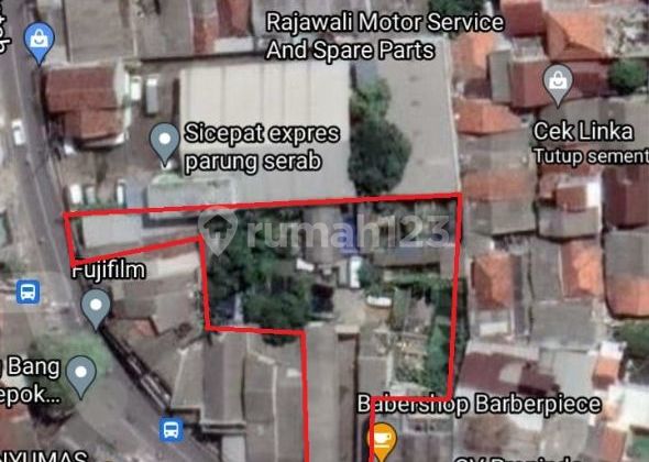 Dijual Kavling Pinggir Jalan Di Jl. Raden Fatah Parseb Cileduk 2