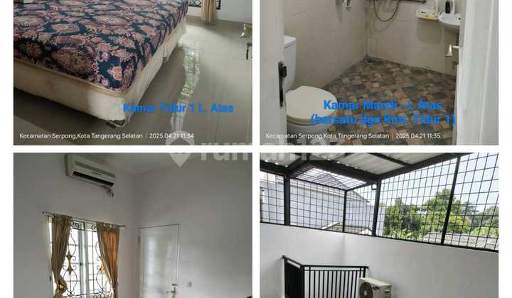 For Rent Semi-Furnished House on Jalan Besar Ciater Tangerang