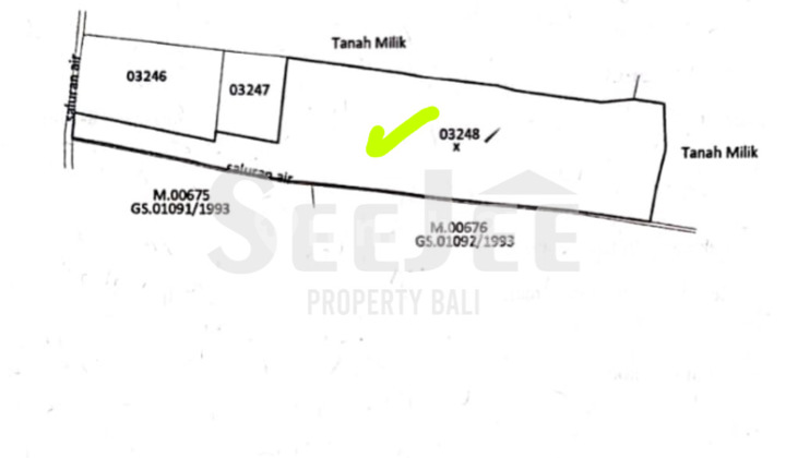 TANAH HAK MILIK STRATEGIS DIJUAL DEKAT PURA BERATAN DAN JATILUWIH – SLFC013