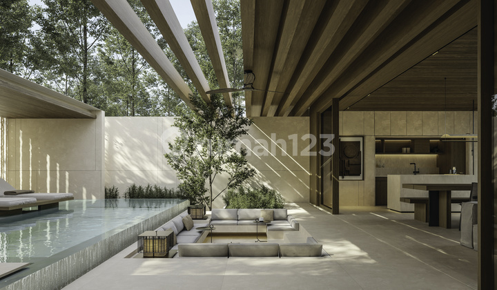 DIJUAL VILLA SHM (FREEHOLD) MEWAH DEKAT PANTAI DI CANGGU DENGAN FASILITAS WELLNESS YANG LUAR BIASA - SDLC059