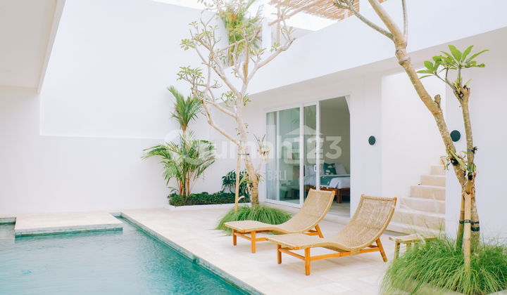 Villa Bergaya Mediterranean Mewah di Tumbak Bayuh Canggu Dengan Rooftop - SVLC058