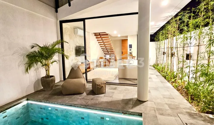 For Lease - Modern 1Br Villa In Canggu - Private Pool & Strong Rental Demand - Svlc120