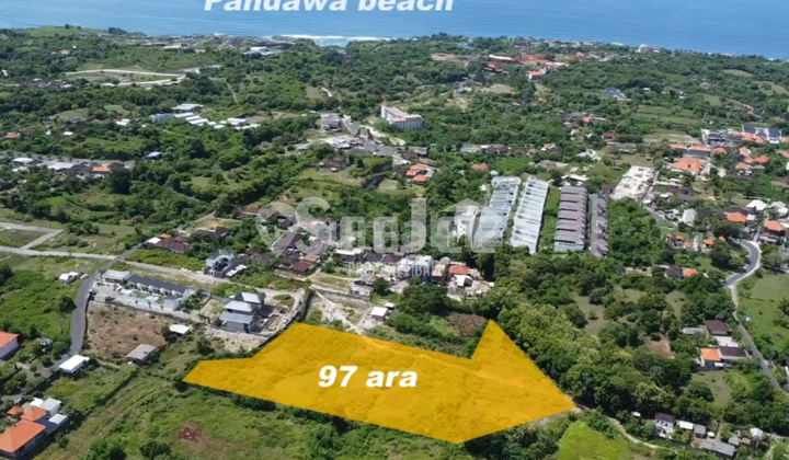 TANAH HAK MILIK LUAS DEKAT PANTAI PANDAWA – 97 ARE, SIAP UNTUK PENGEMBANGAN! – SLFB048