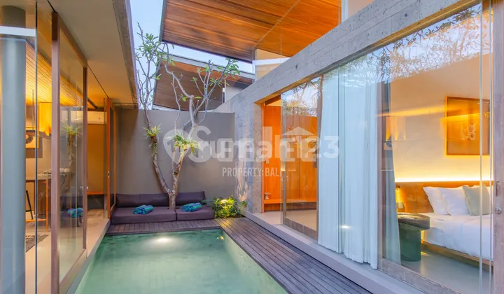 For Lease - Contemporary 2Br Villa With Private Pool In Canggu - Svlc100 For Lease - Contemporary 2Br Villa With Private Pool In Canggu - Svlc100