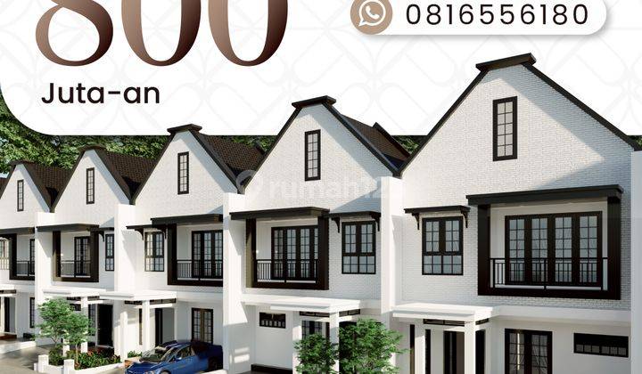 Rumah Eropa Modern 2 Lantai Baru Lokasi Strategis 2