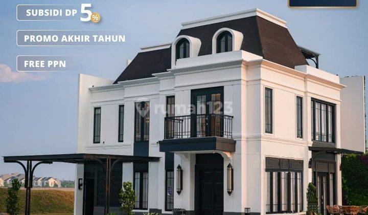 Rumah mewah siap huni bergaya clasic modern 2