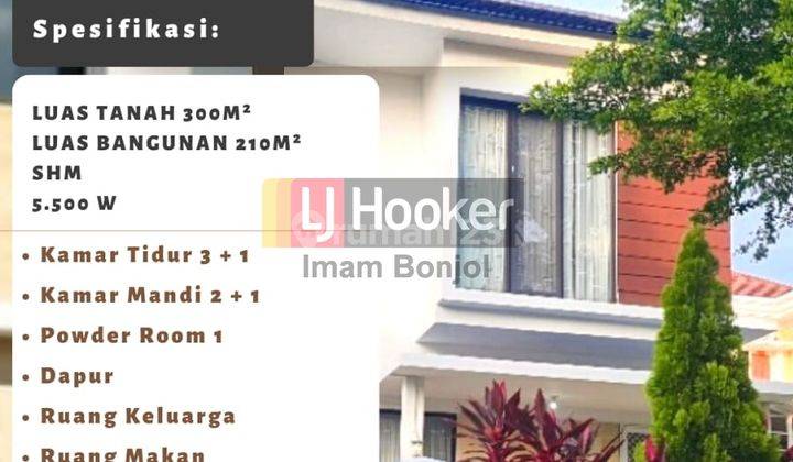 Jual Rumah Bagus Dan Nyaman Tanpa Renov Graha Taman Bunga Bsb Semarang 7394 2