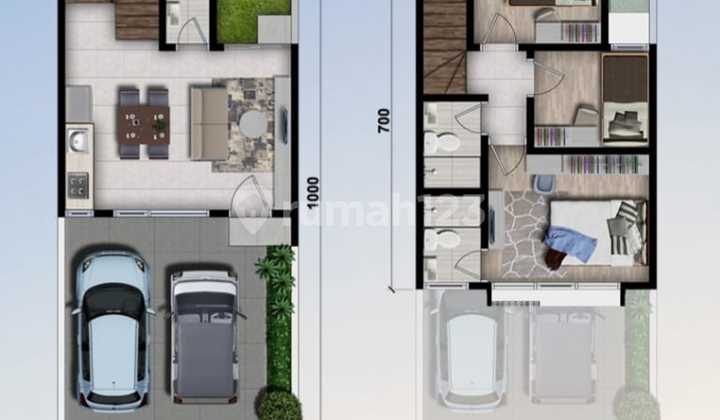 Termurahhhhh Rumah Jakarta Cluster Baru Jakarta Garden City  2