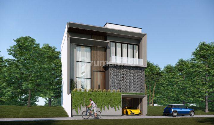 Villa Mediterania Area Canggu Full Furnish 3 Lantai 1