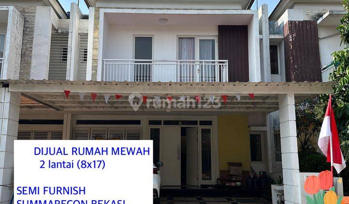 Dijual Rumah Mewah Dalam Cluster Summarecon Bekasi  2