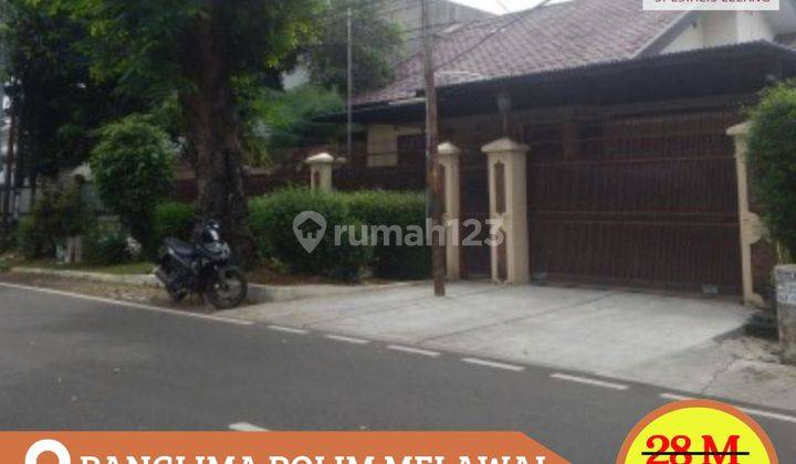 Rumah Panglima Polim Melawai Jakarta Selatan 1