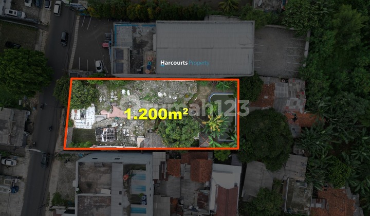 Lebak Bulus Area, Tanah Kavling Cocok Banget Di Bangun Ruko, Pertokoan , Townhouse Lokasi Strategis 5 Menit ke Toll TB  Simatupang