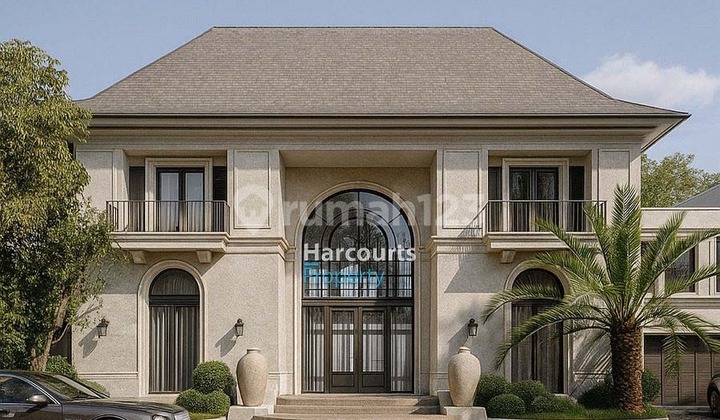 Brand New Rumah Mewah Lokasi Strategis Halaman dan Taman Luas di Kemang Timur, Kemang