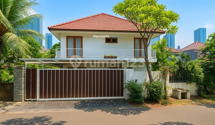 Mega Kuningan Area, Modern House for Rent with Smart Home System, Near Business Center Strategic Location in Kuningan