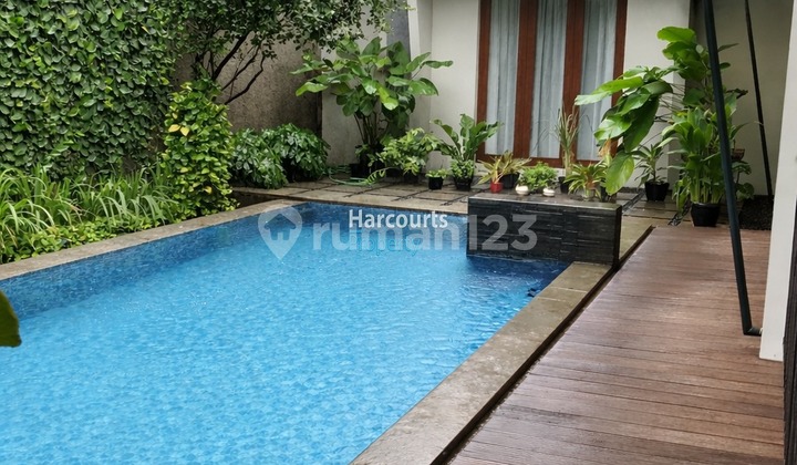 Permata Hijau Area, Disewakan Rumah Modern Minimalis Lingkungan Tenang dan Nyaman di Permata Hijau