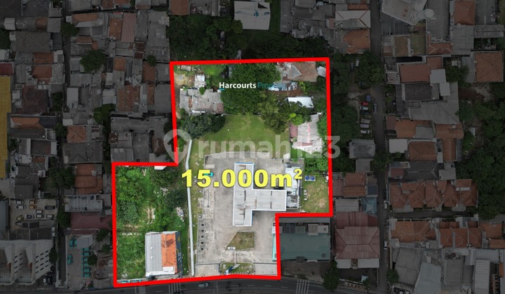 Warung Buncit Area, Dijual Tanah Kosong 15 Ha Cocok DiBangun Tempat Usaha, Mall, Apartemen dan Hotel 