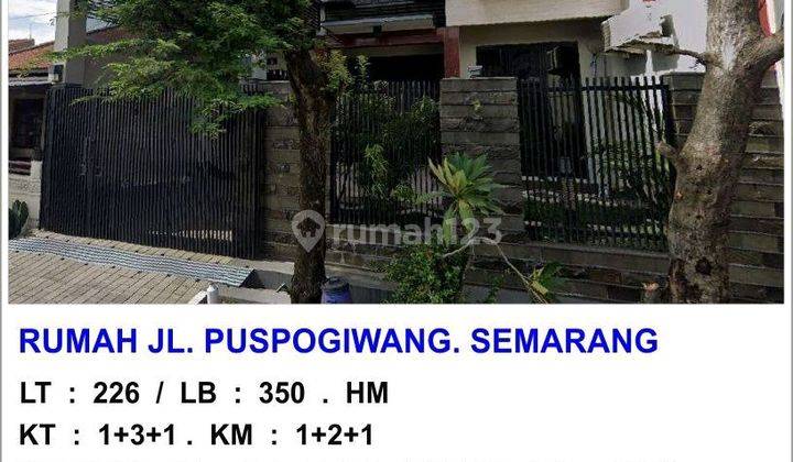 Rumah 2lantai 5kt Puspogiwang Semarang 1