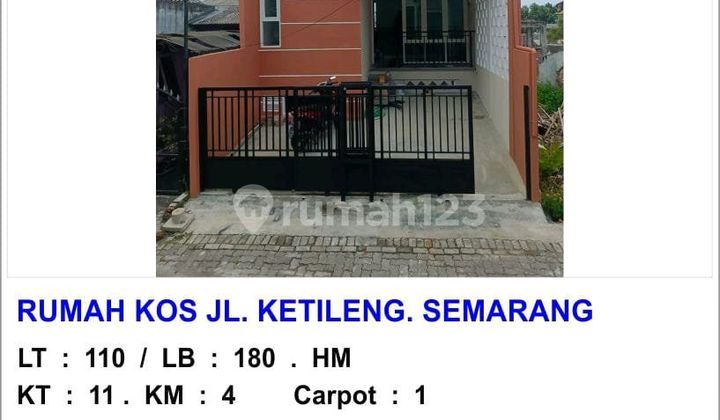 Rumah Kos 11Kt Ketileng Semarang Timur 1