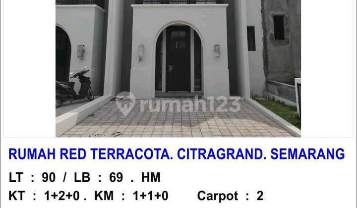 Rumah Teracota Citragrand Semarang  1