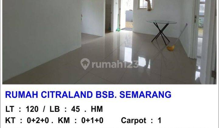 Rumah 2KT forest hill bsb semarang L9066Au 1