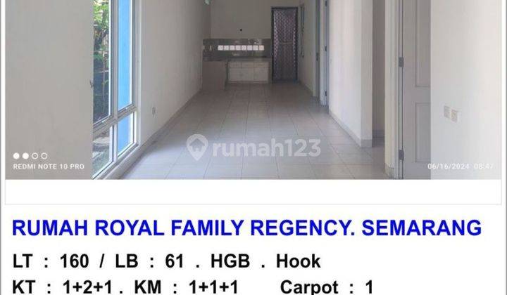 Rumah 3KT royal family regency semarang N9174ov 1