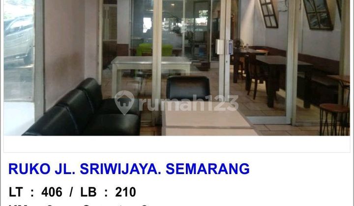 2-story shophouse Sriwijaya South Semarang 1