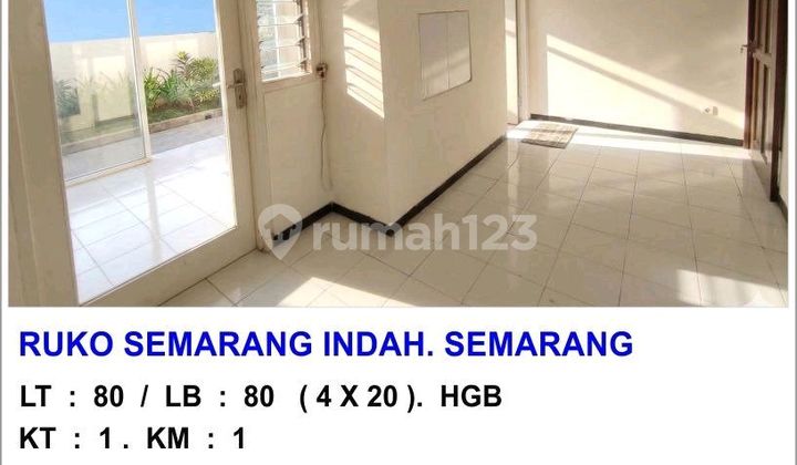 Semarang Indah Shop House, West Semarang 1