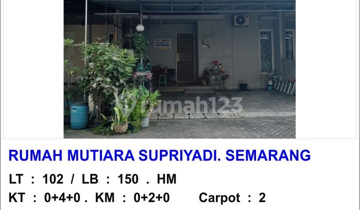 Mutiara Supriyadi House 4 Bedrooms