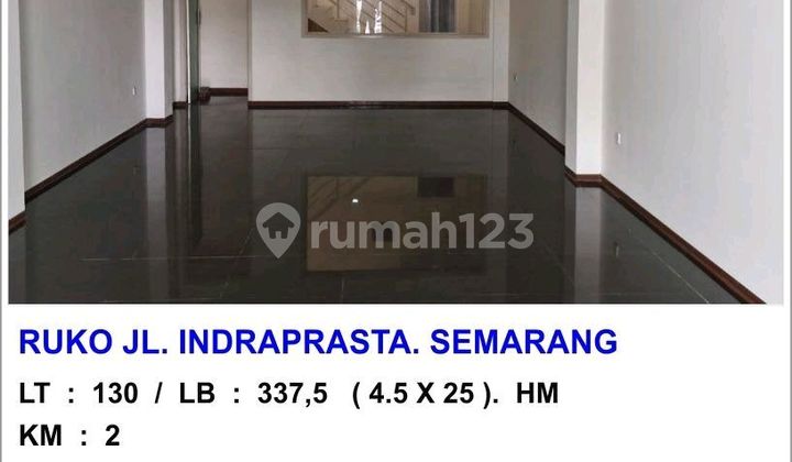 3-Story Shop House Indraprasta Central Semarang 1
