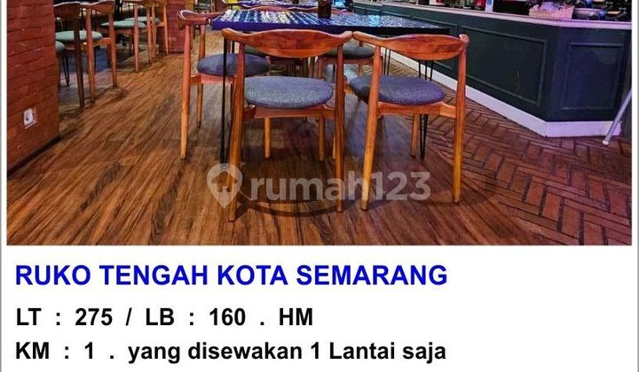 One-Story Shop House in Pleburan, Central Semarang City 1