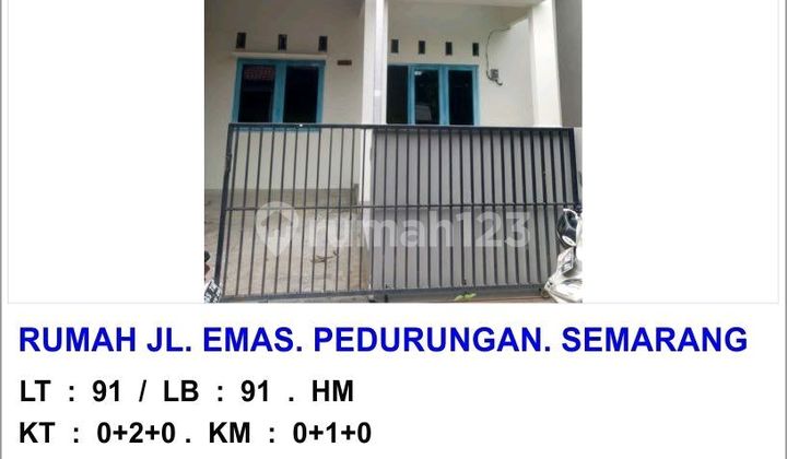 Rumah 2Kt Emas Dempel Pedurungan Semarang Timur 1