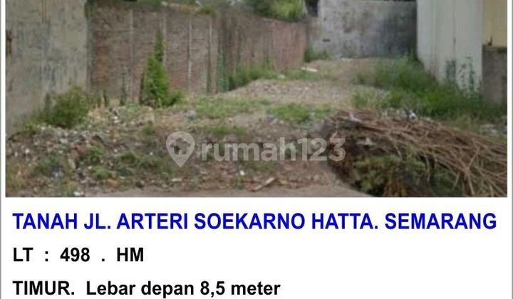 Tanah Arteri Soekarno Hatta Semarang Timur 1