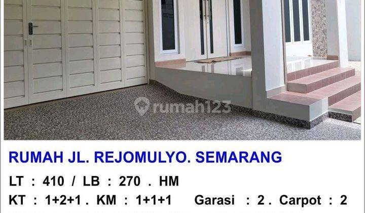 Rumah 4kt Rejomulyo Purwosari Semarang 1