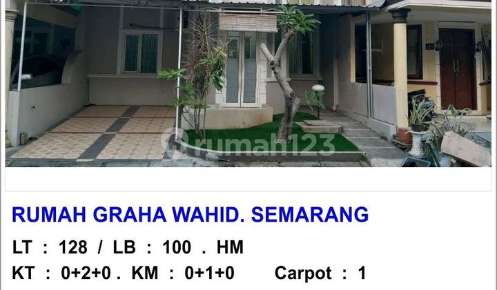 Rumah Graha Wahid Semarang Timur 1