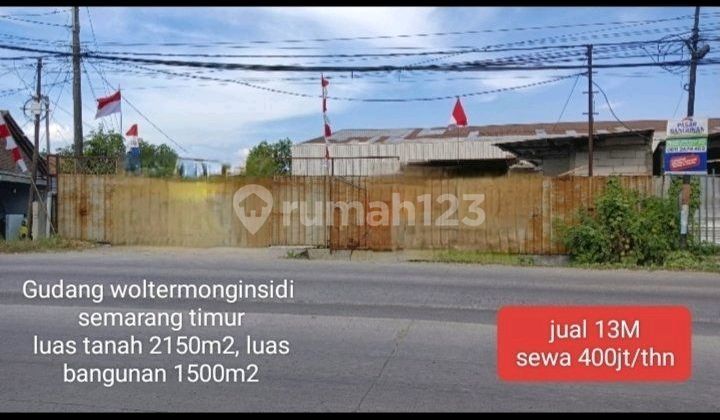 Gudang Wolter Monginsidi Pedurungan Semarang Timur 2