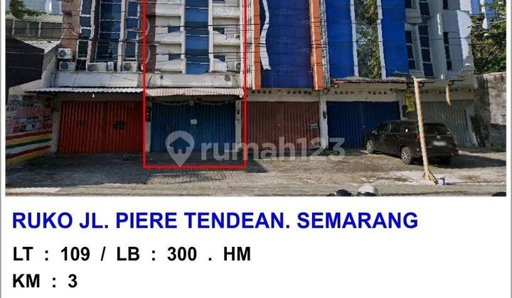 Ruko 3 Lantai Piere Tendean Semarang 1