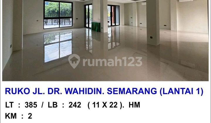 Ruko Dr Wahidin Semarang  1