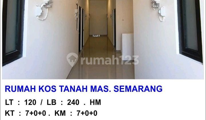 Rumah Kos 7Kt 7Km Tanah Mas Semarang 1